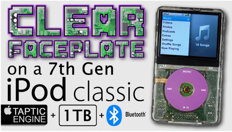 image 41 Modding the iPod Classic 7th Gen with a 5th Gen Front Plate, Bluetooth, and More